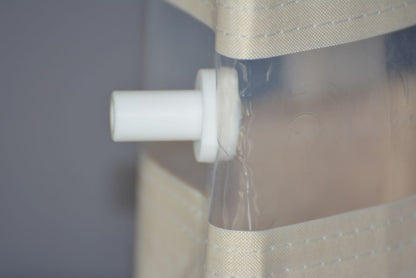 PTFE glass flange shield